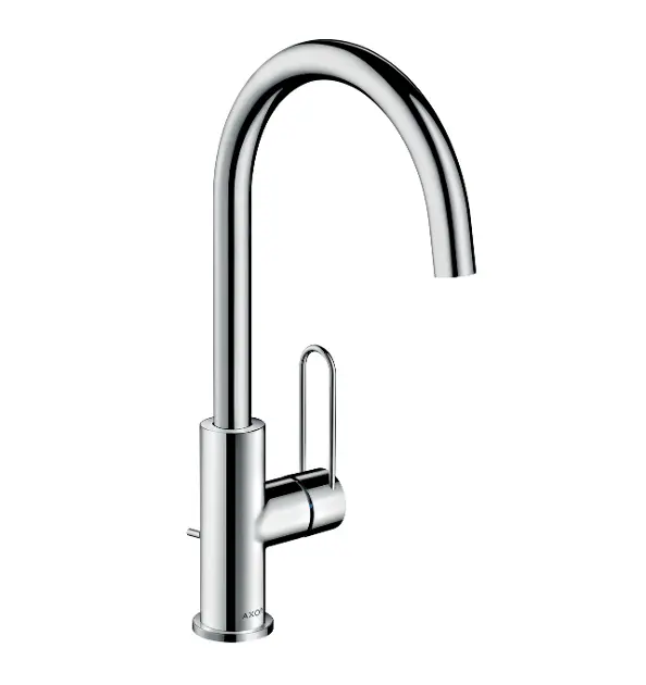 Axor Uno - Wastafelkraan met afvoer, chroom 38036000