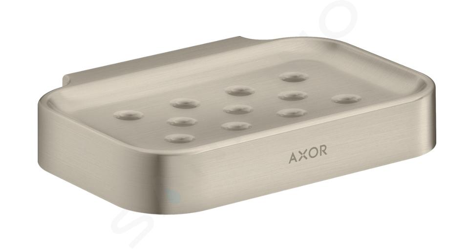 Axor Universal Circular - Mýdlenka s držákem, kartáčovaný nikl 42805820