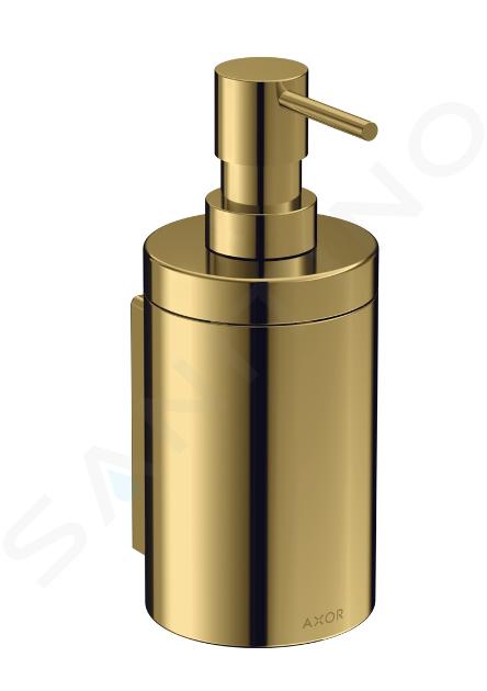 Axor Universal Circular - Dozator de săpun cu suport, aspect auriu lustruit 42810990