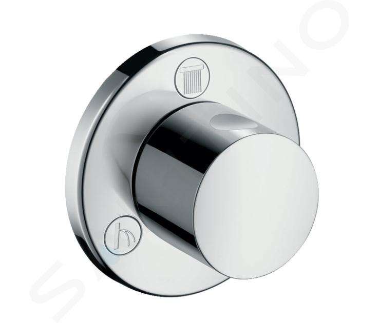 Hansgrohe Trio/Quattro - Zawór odcinająco-przełączający podtynkowy, chrom 15932000