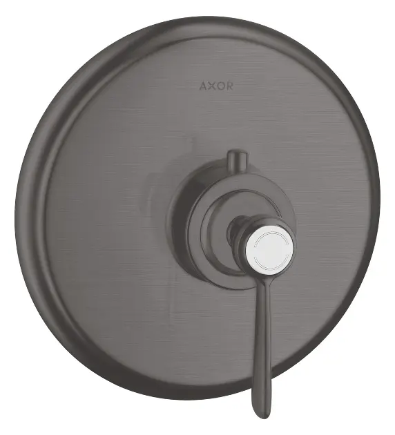 Axor Montreux - Highflow termostat pod omietku, kefovaný čierny chróm 16824340