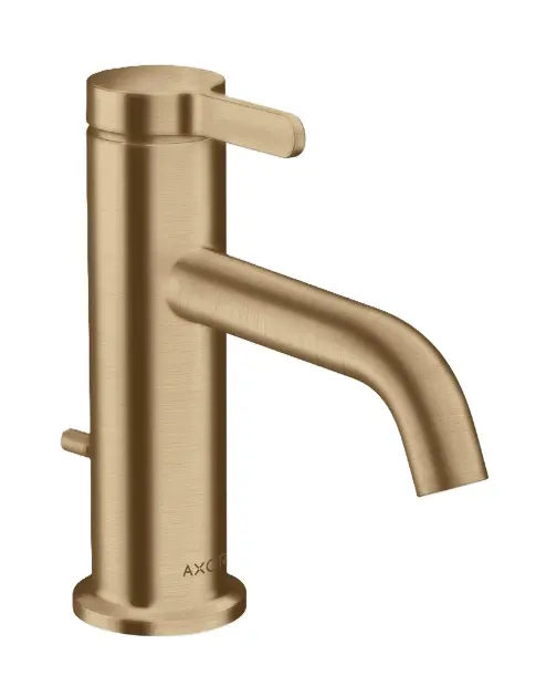 Levně Axor One - Umyvadlová baterie s výpustí, EcoSmart, kartáčovaný bronz 48000140