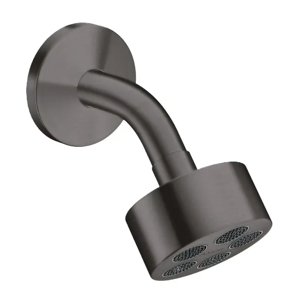 Axor One - Pălărie de duș, diametru 7 cm, EcoSmart, crom negru periat 48490340