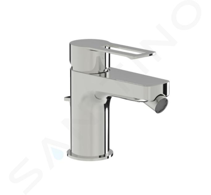 Jika Pure - Miscelatore per bidet, con sistema di scarico, cromo H3414210041111