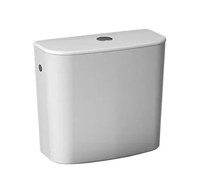 Jika Deep - Cisterna de descarga, entrada lateral, DualFlush, blanco H8286120002801