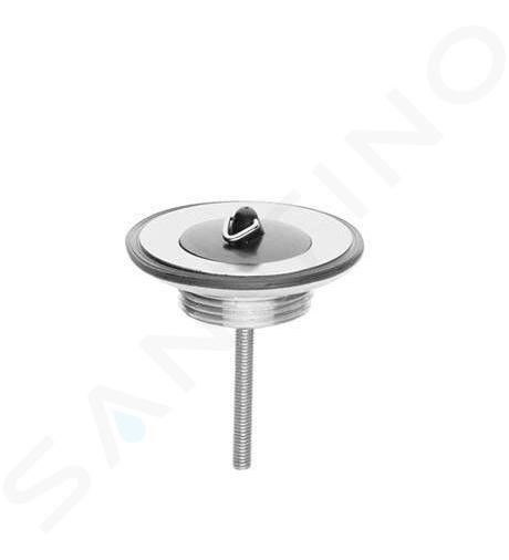 Kludi - Waschtischablaufventil mit Stopfen 1 1/4", Chrom 1041135-00
