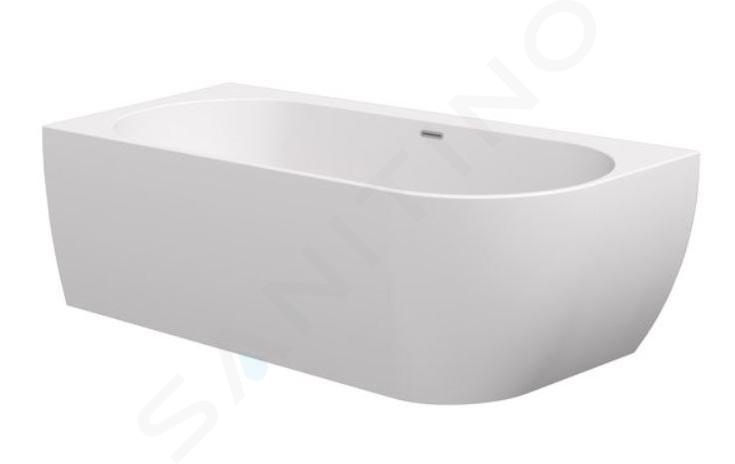 Ravak Freedom Corner - Vasca da bagno 170x80 cm, sx, bianco XC00100041