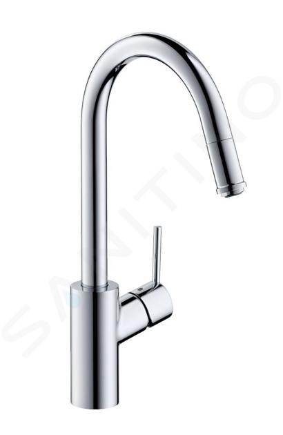 Monomando cocina ducha 1jet caño flexible silicona