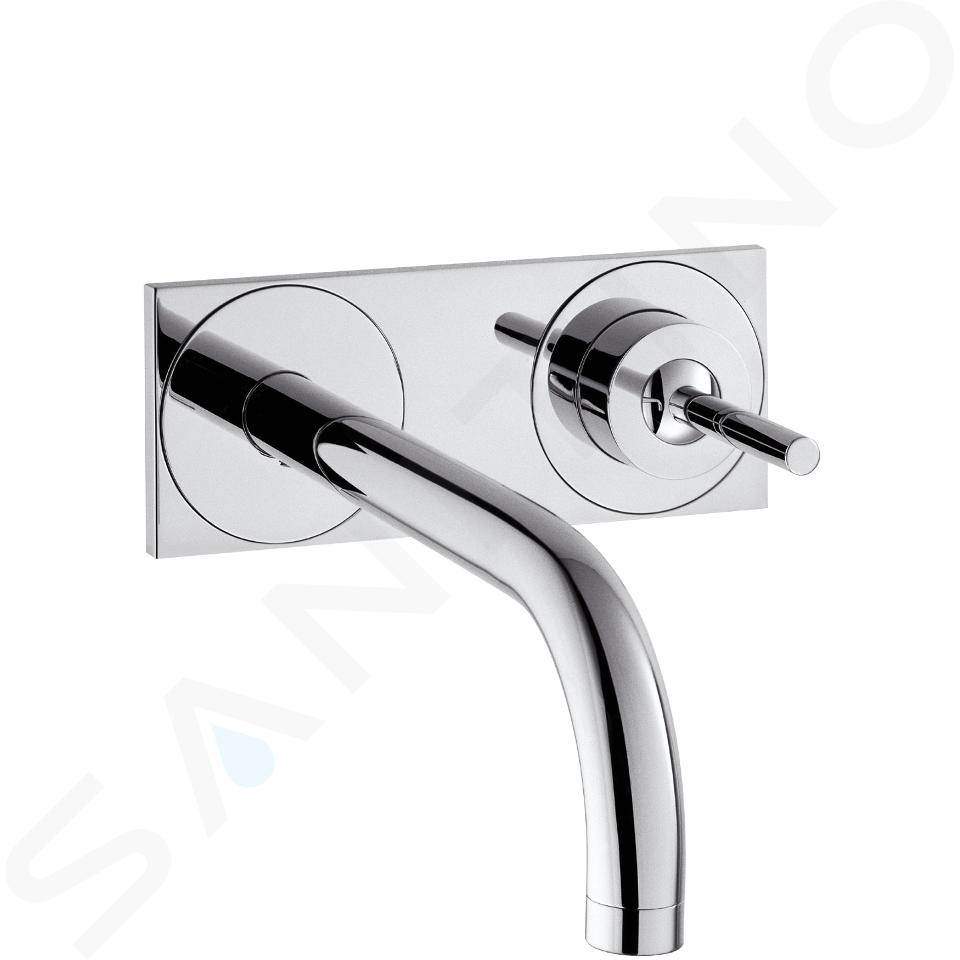 Axor Uno - Grifo empotrado de lavabo, cromo 38115000