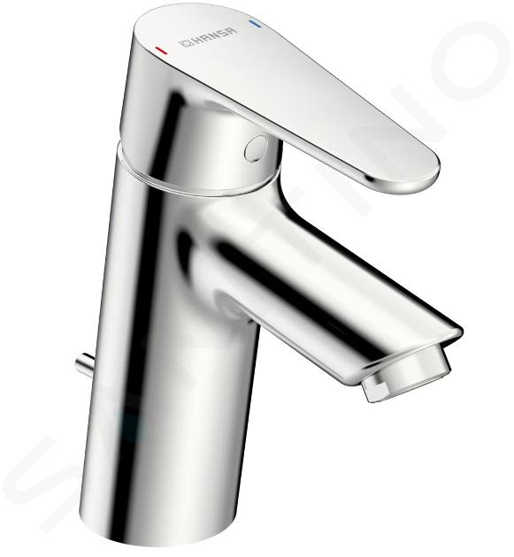 Hansa Vantis - Grifo de lavabo, con desagüe, cromo 52402263