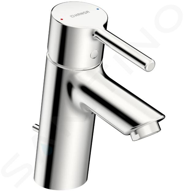 Hansa Vantis - Mitigeur de lavabo avec vidage, chrome 52402267