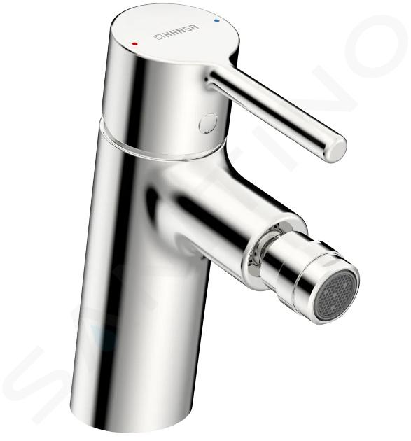 Hansa Vantis - Mitigeur de bidet avec vidage, chrome 52432267