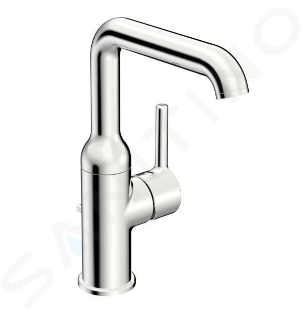 Hansa Vantis Style - Grifo de lavabo, con desagüe, cromo 54542207