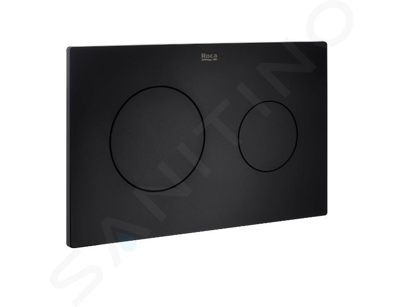 Roca IN-WALL - Control de descarga, negro mate A890089206