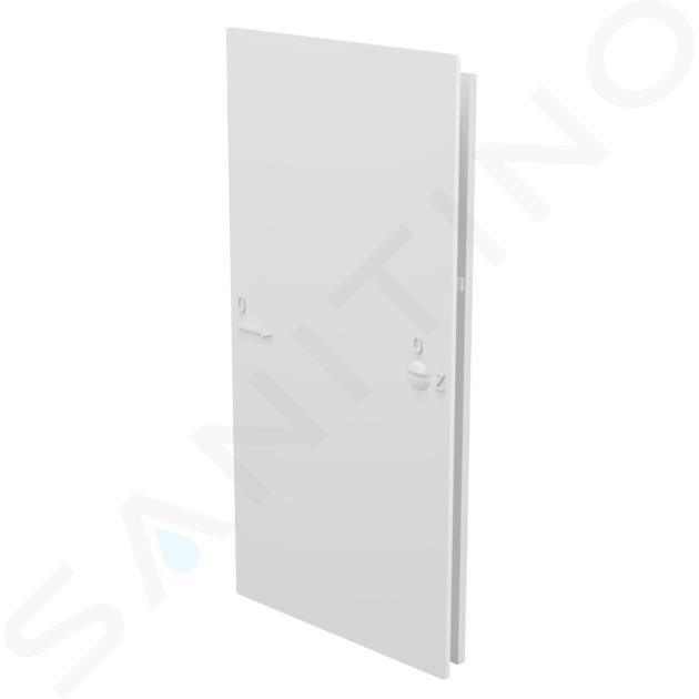 Alcadrain Accessoires - Porte de salle de bains 30x15 cm, blanche AVD002