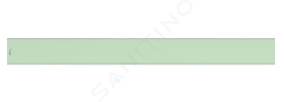 Alcadrain Rošty - Rošt na sprchový žľab 1050 mm, sklo/zelená GL1202-1050