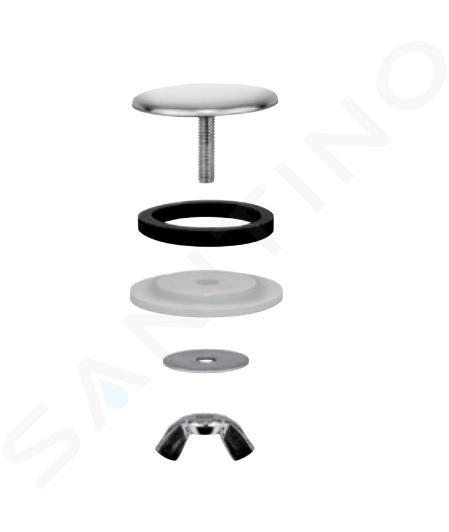Blanco - Záslepka otvoru baterie, průměr 48 mm, nerez 137164