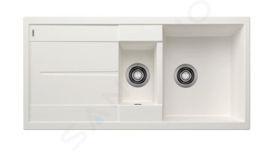 Blanco Metra 6 - Silgranitový drez, 100x50 cm, biela 513223
