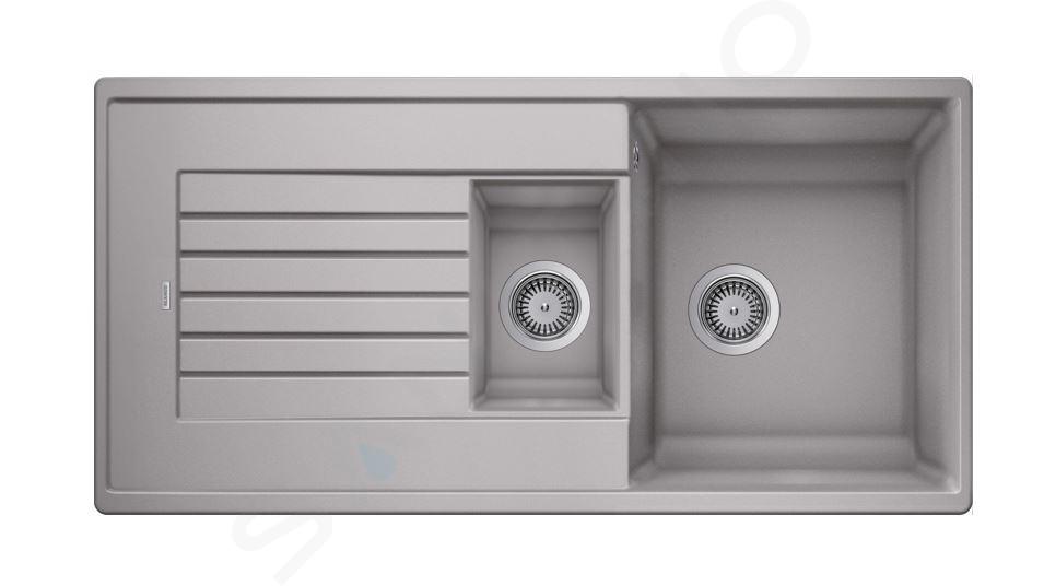 Blanco Zia 6 - Silgranitový drez, 1000x500 mm, alumínium 514741