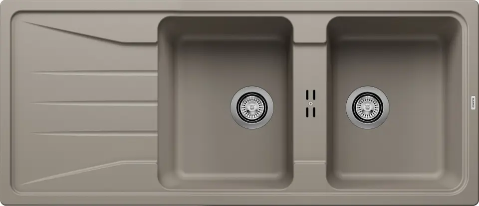 Blanco Sona 8 - Silgranitspüle, 116x50 cm, tartufo 519705