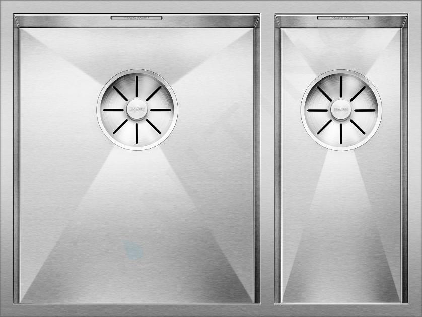 Blanco Zerox 340/180 - Spoelbak, 59x44 cm, roestvrij staal 521613