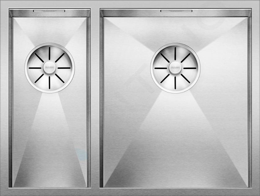 Blanco Zerox 340/180 - Spoelbak, 59x44 cm, roestvrij staal 521614