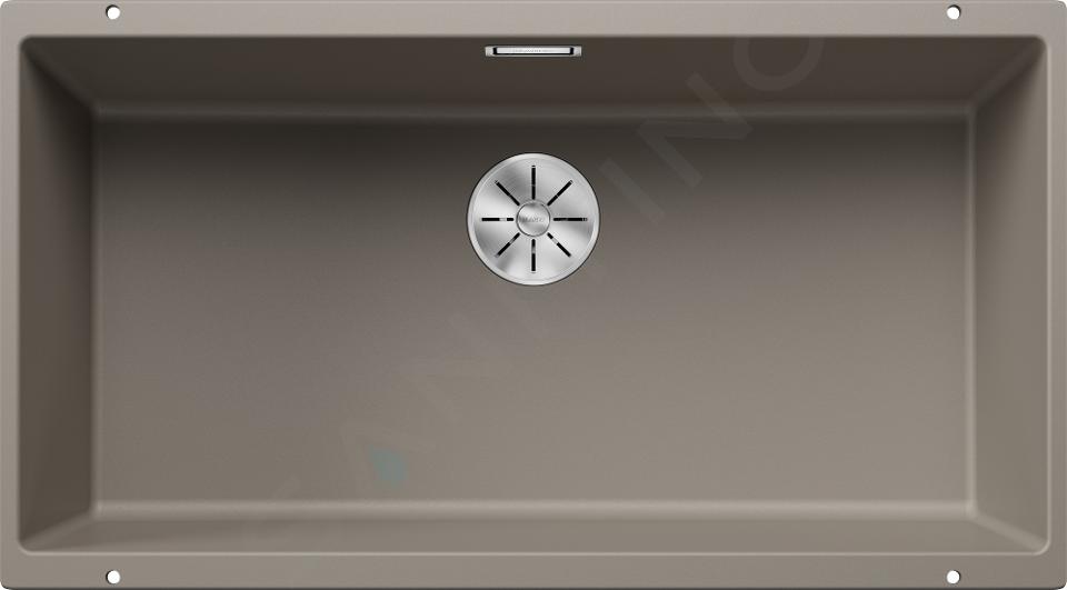 Blanco Subline 800 - Silgranieten spoelbak, 83x46 cm, tartufo 523148