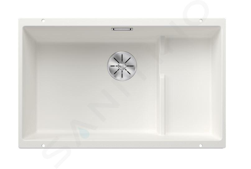 Blanco Subline 700 - Zlew silgranitowy 730x460 mm z dodatkami, InFino, biały 523456