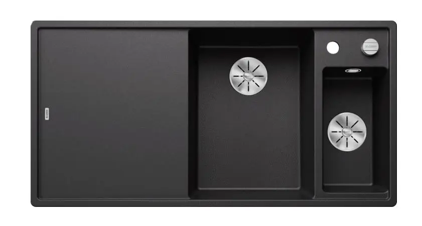 Blanco AXIA III 6 S - Chiuvetă silgranit, 1000x510 mm, cu control scurgere și accesorii, In Fino, antracit 523462