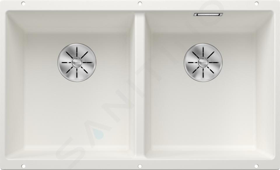 Blanco Subline 350/350 - Évier en silgranit, 76x46 cm, blanc 523578