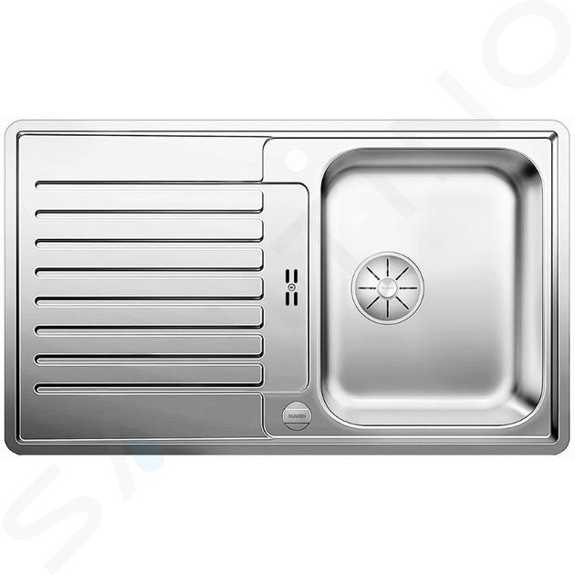 Blanco Classic Pro - Spoelbak, 86x51 cm, met afvoerbediening, InFino, roestvrij staal 523661