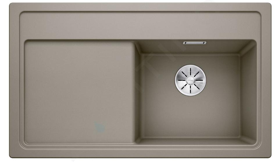 Blanco Zenar 45 - Silgraniet spoelbak, 86x51 cm, met afvoerbediening, InFino, tartufo 523796