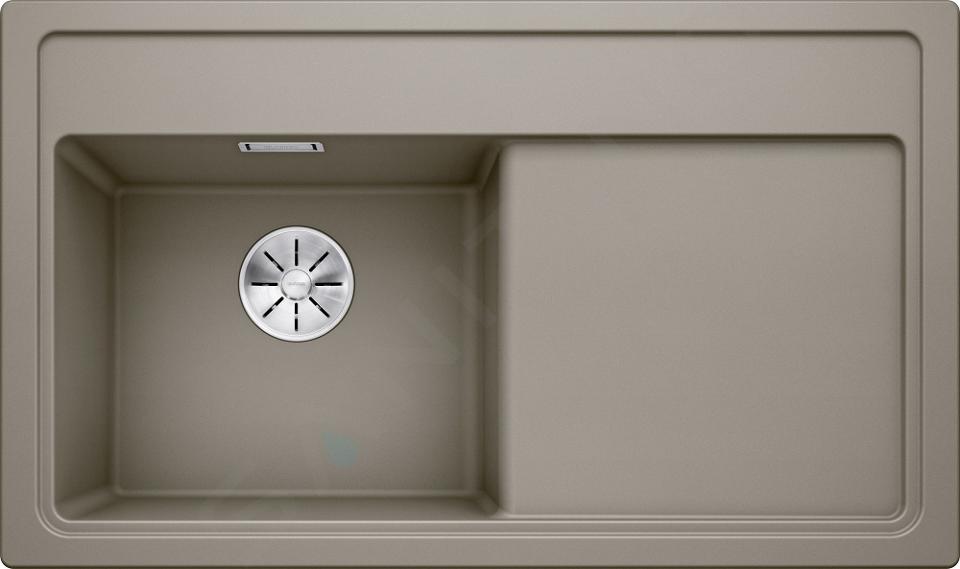 Blanco Zenar 45 - Évier en silgranit, 86x51 mm, avec commande excentrique, InFino, tartufo 523859