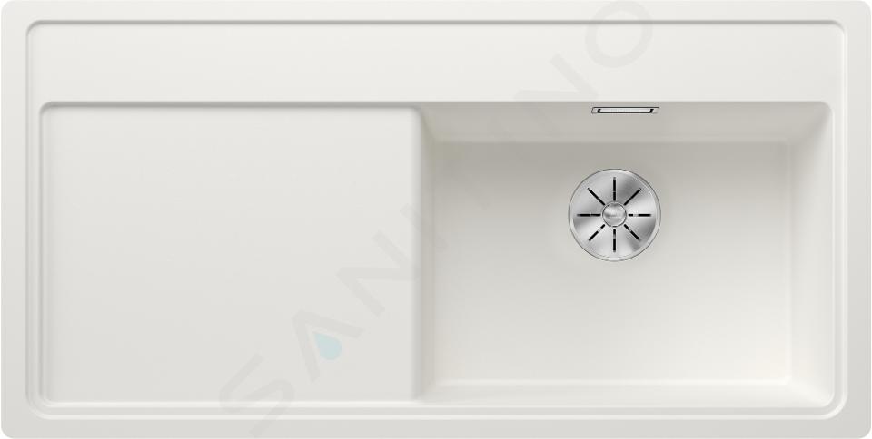 Blanco Zenar XL 6 - Silgranitový drez, 99x50 cm, s ovládaním odtoku, InFino, biela 523905