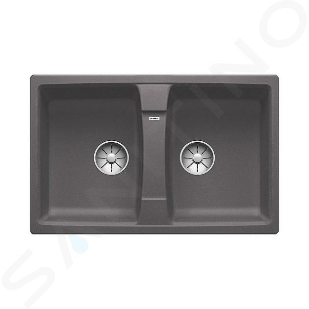 Blanco Lexa 8 - Chiuvetă Silgranite, 78x50 cm, InFino, gri rocă 524961