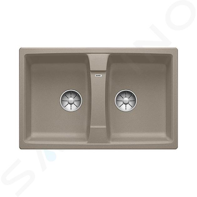 Blanco Lexa 8 - Chiuvetă Silgranite, 78x50 cm, InFino, tartufo 524967