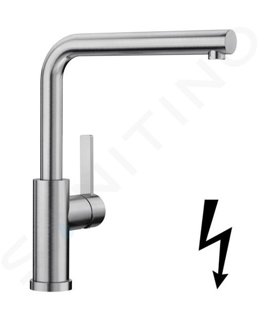 Blanco Lanora F - Mitigeur d'évier, sous fenêtre, inox brossé 526181