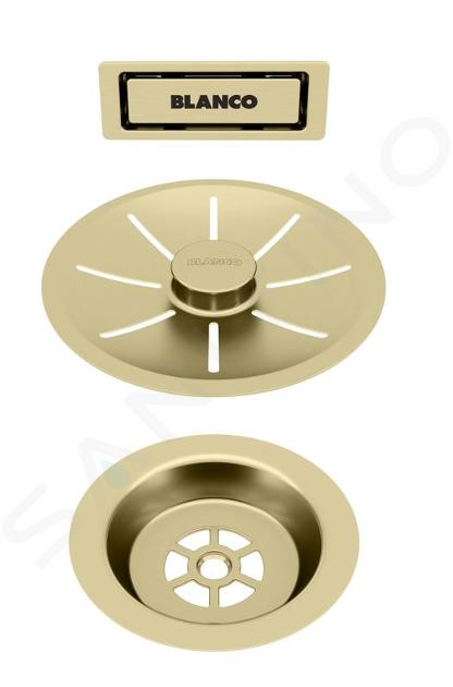 Blanco Accessoires - Überlaufset C-overflow für Einzelbecken, gold 203476