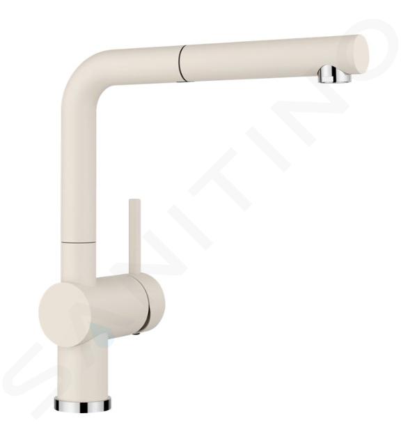 Blanco Linus S - Mitigeur d'évier avec bec extractible, blanc doux 526959