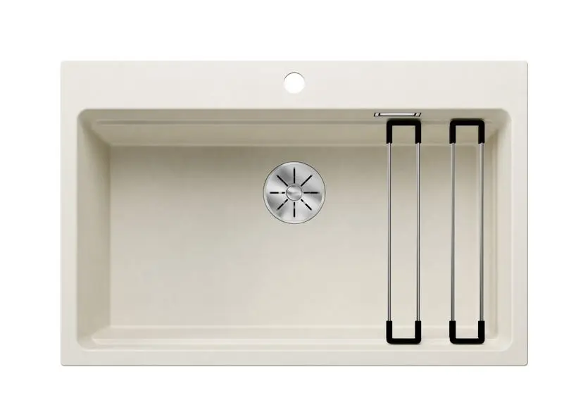Blanco Etagon 8 - Silgranit mosogató, 780x510 mm, tartozékokkal, InFino, fehér 527079