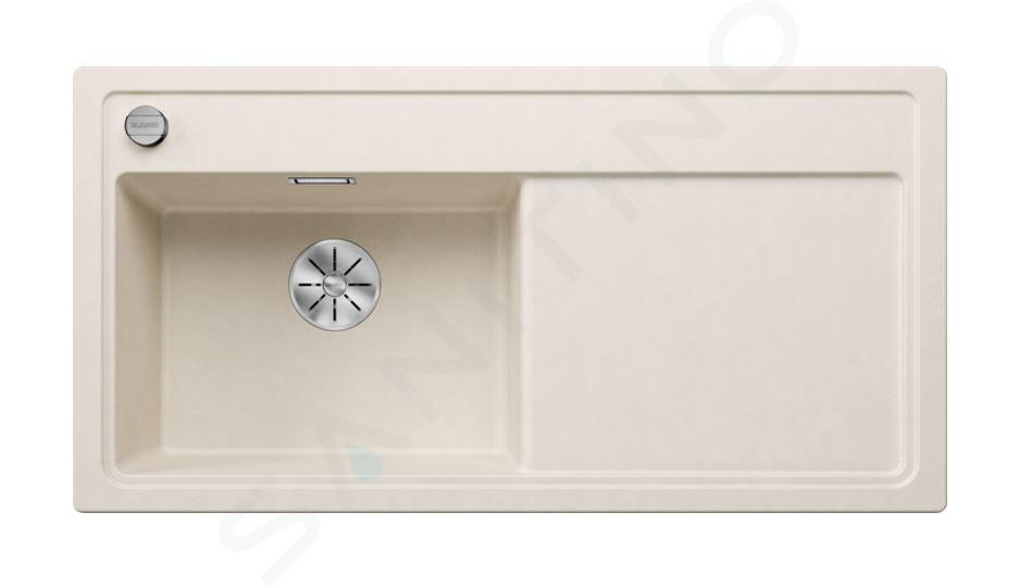 Blanco Zenar XL 6 - Chiuvetă silgranit, 100x51 cm, control scurgere, InFino, alb pal 527187