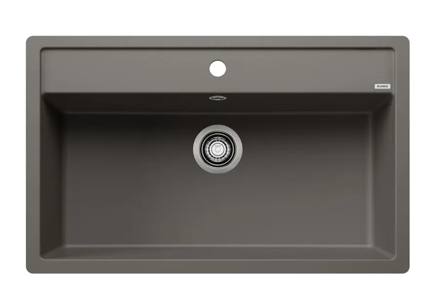 Blanco Dalago 8 - Silgranitový drez, 81x50 cm, s ovládaním odtoku, sivá 527249