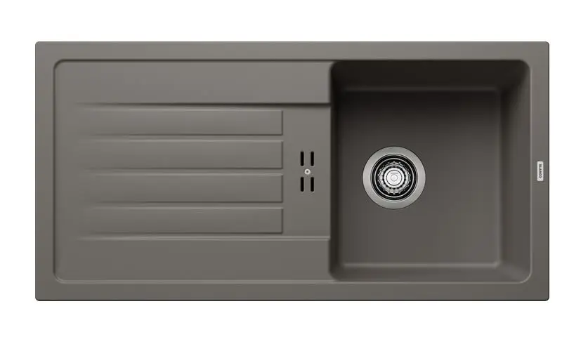 Blanco Favum 45 - Silgranitspüle, 86x44 cm, grau 527266