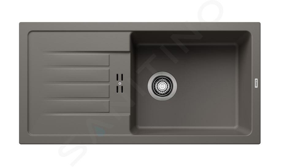 Blanco Favum XL 6 - Évier en silgranit, 86x44 cm, gris 527267