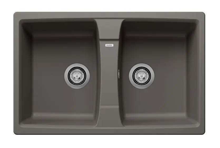 Blanco Lexa 8 - Silgranitspüle, 78x50 cm, InFino, grau 527281