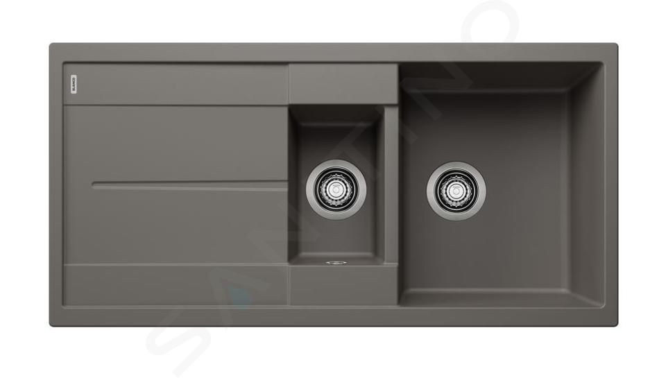 Blanco Metra 6 - Silgranitový drez, 100x50 cm, sivá 527300