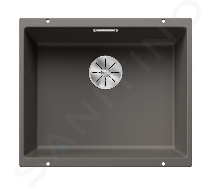 Blanco Subline 500 - Chiuvetă silgranit, 530x460, InFino, gri 527353