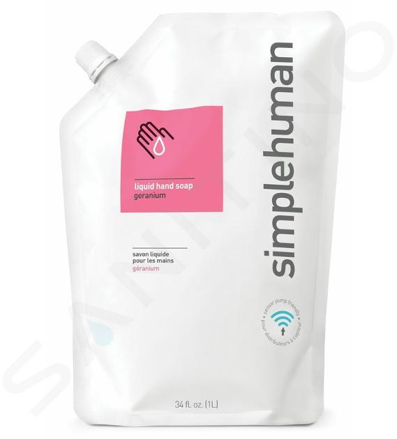 Simplehuman Accessoires - Savon liquide 1 l, géranium CT1018
