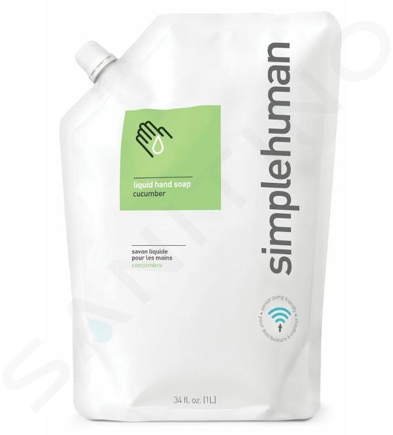 Simplehuman Accessoires - Savon liquide 1 l, concombre CT1020