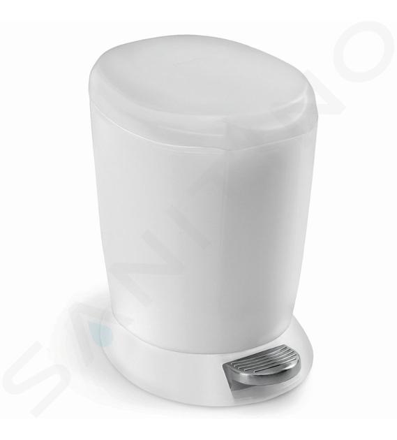 Simplehuman Poubelles - Poubelle 6 l, blanc CW1318